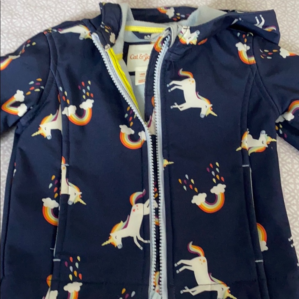 Unicorn rain jacket 18 months